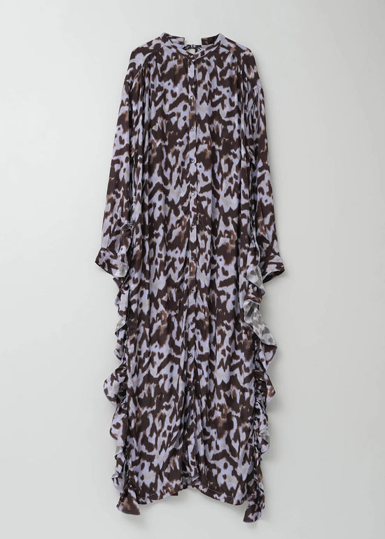 【新品タグ付✨】Sara mallika Cotton Lace Dress Sara mallika」 25SPRING SUMMER Cotton Lurex border print