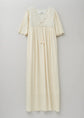 Sara mallika Cotton Jacquard Mirror Embroidery Dress
