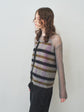 double striped knit top