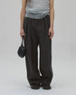 TODAYFUL Bonding Wide Trousers