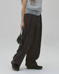 TODAYFUL Bonding Wide Trousers