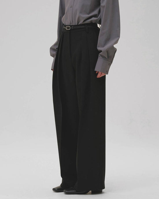 TODAYFUL Bonding Wide Trousers