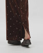 TODAYFUL Petit Flower Velour Skirt