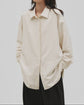 TODAYFUL Soft suede Embroidery Shirts