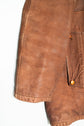 1987AW C.P.COMPANY LEATHER DOUBLE BREASTED COAT Ideas From Massimo osti