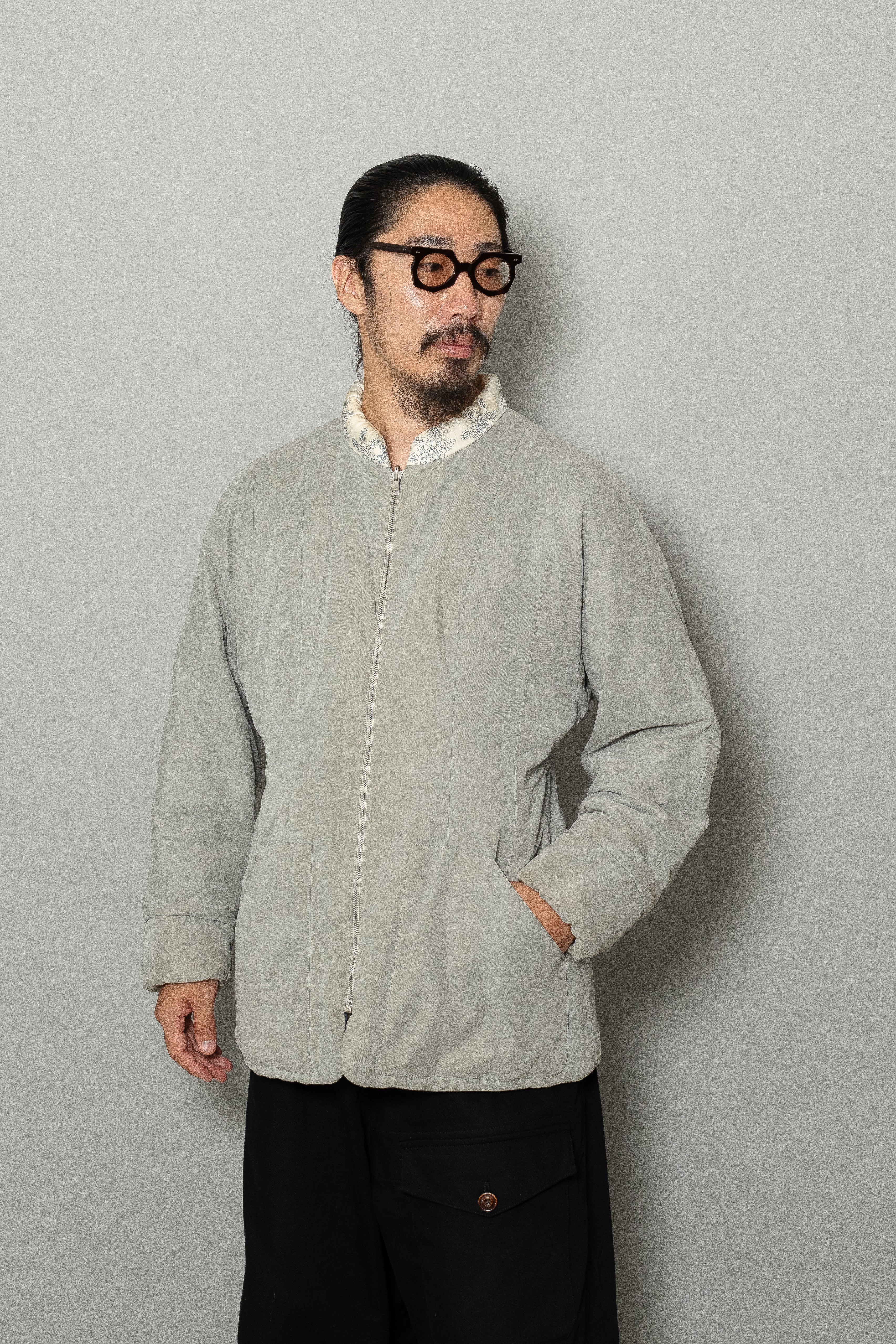 エルメスマルジェラ期リバーシブルpadded jacket 極美品 HERMES - 極美品 エルメス HERMES コート マルジェラ期 リバーシブル