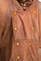 1987AW C.P.COMPANY LEATHER DOUBLE BREASTED COAT Ideas From Massimo osti