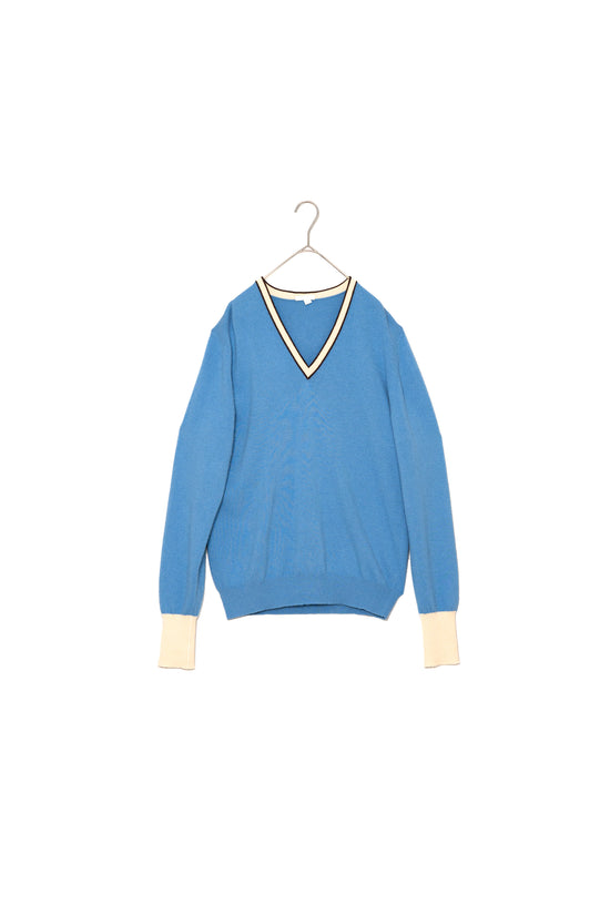 Ballantyne Pure Cashmere V Neck Knit Made in SCOTLAND