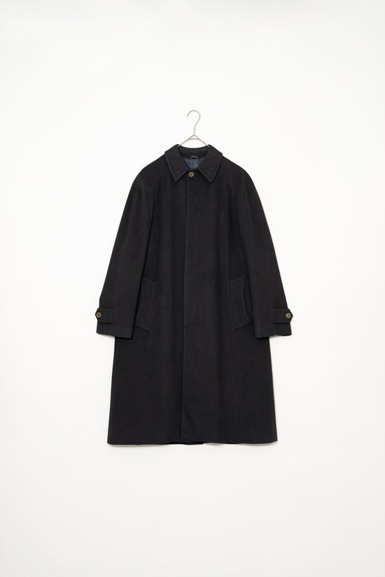 Made in ITALY GIORGIO ARMANI Cashmere Melton Wool Balmaquin Coat