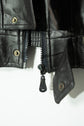 1980s Made in ITARY GV Luxury Design Leather Jacket "Dead Stock"