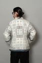 HERMES Made in France マルジェラ期 Reversible silk quilted coat