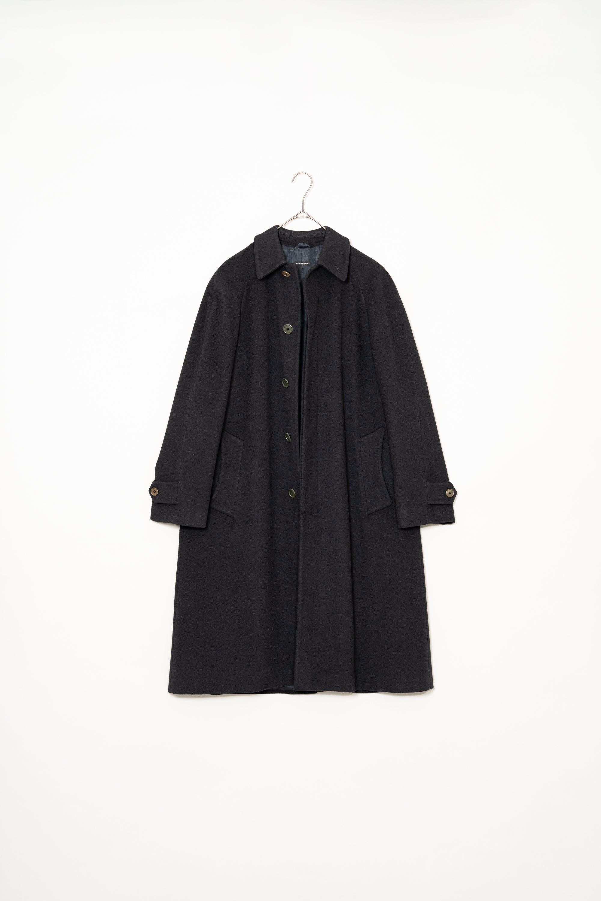 GIORGIO ARMANI 1994 バルマカーンコート balmacaan Made in ITALY GIORGIO ARMANI Cashmere Melton Wool Balmaquin Coat