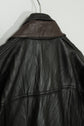 1980s Made in ITARY GV Luxury Design Leather Jacket "Dead Stock"