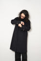 Made in ITALY GIORGIO ARMANI Cashmere Melton Wool Balmaquin Coat