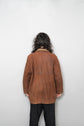 1987AW C.P.COMPANY LEATHER DOUBLE BREASTED COAT Ideas From Massimo osti