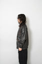 1980s Made in ITARY GV Luxury Design Leather Jacket "Dead Stock"