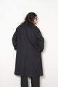 Made in ITALY GIORGIO ARMANI Cashmere Melton Wool Balmaquin Coat
