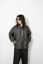 1980s Made in ITARY GV Luxury Design Leather Jacket "Dead Stock"
