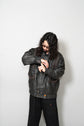 1980s Made in ITARY GV Luxury Design Leather Jacket "Dead Stock"