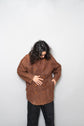 1987AW C.P.COMPANY LEATHER DOUBLE BREASTED COAT Ideas From Massimo osti