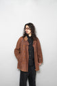 1987AW C.P.COMPANY LEATHER DOUBLE BREASTED COAT Ideas From Massimo osti