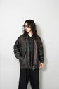1980s Made in ITARY GV Luxury Design Leather Jacket "Dead Stock"