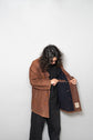 1987AW C.P.COMPANY LEATHER DOUBLE BREASTED COAT Ideas From Massimo osti