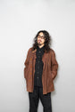 1987AW C.P.COMPANY LEATHER DOUBLE BREASTED COAT Ideas From Massimo osti
