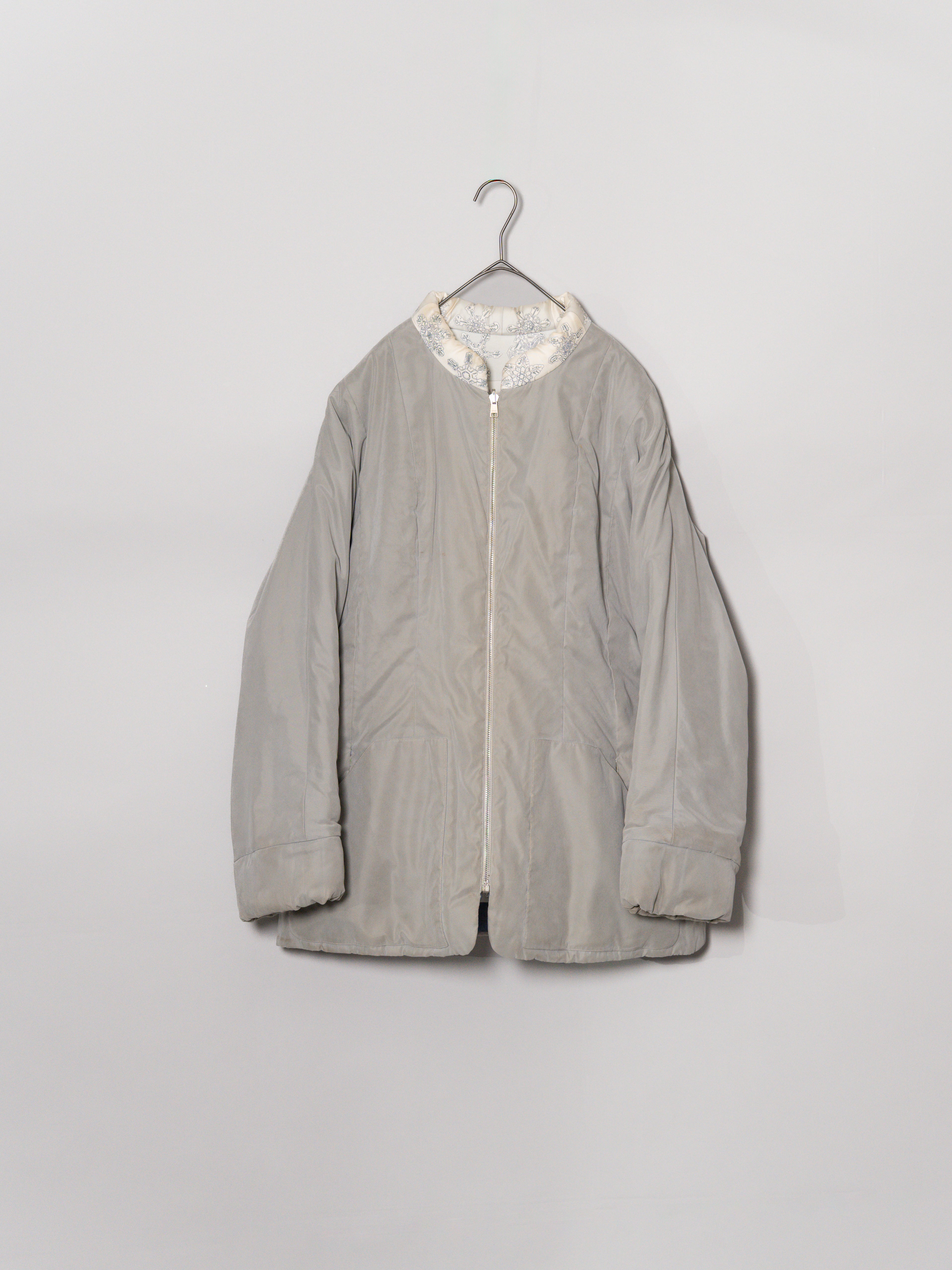 HERMES Made in France マルジェラ期 Reversible silk quilted