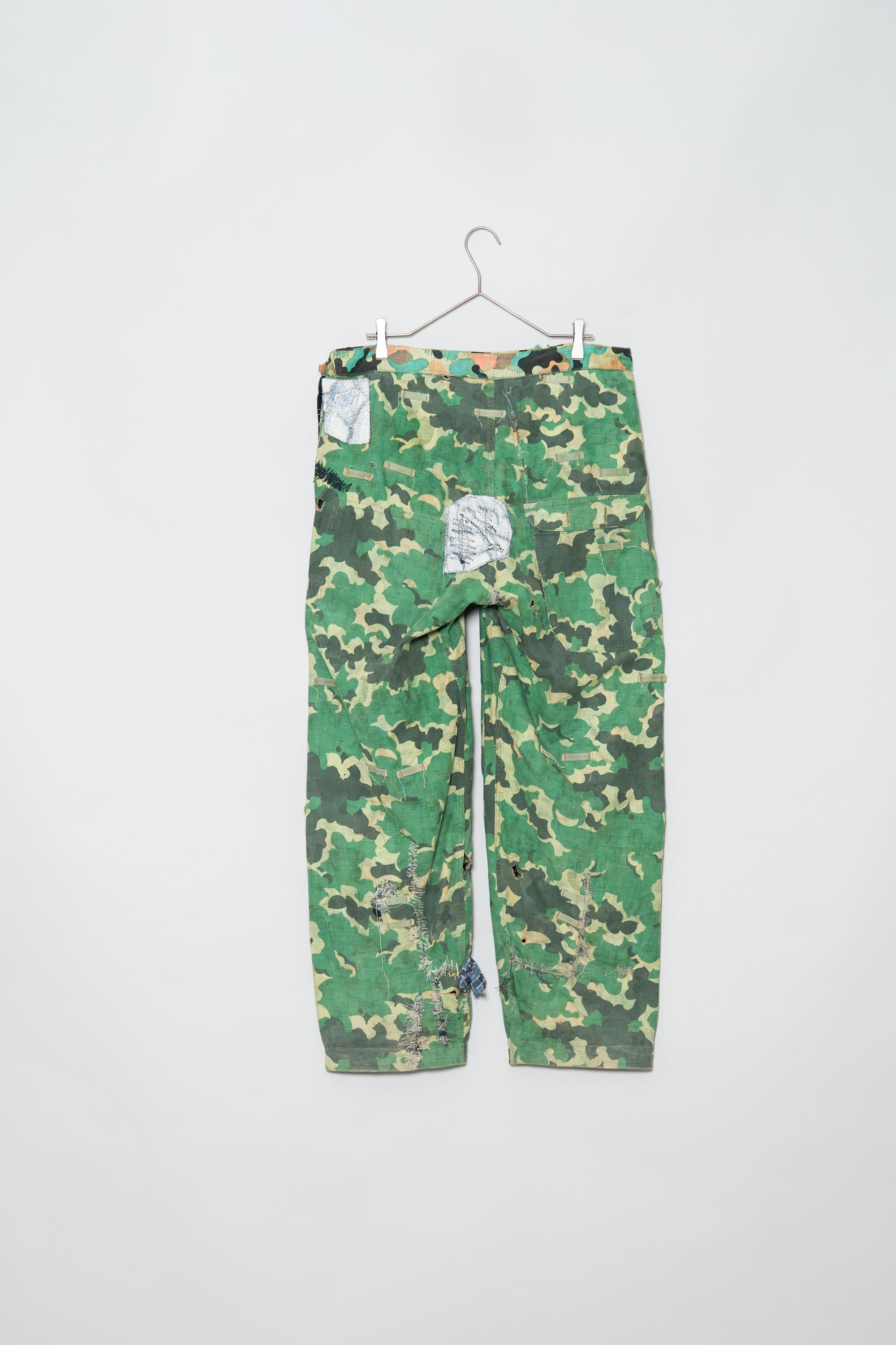 1950's Czechoslovakian Army Dubaky Camouflage Reversible Trousers