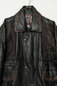 1980s Made in ITARY GV Luxury Design Leather Jacket "Dead Stock"
