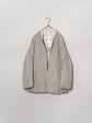 HERMES Made in France マルジェラ期 Reversible silk quilted coat