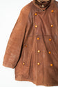1987AW C.P.COMPANY LEATHER DOUBLE BREASTED COAT Ideas From Massimo osti