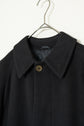 Made in ITALY GIORGIO ARMANI Cashmere Melton Wool Balmaquin Coat