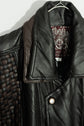 1980s Made in ITARY GV Luxury Design Leather Jacket "Dead Stock"