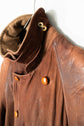 1987AW C.P.COMPANY LEATHER DOUBLE BREASTED COAT Ideas From Massimo osti