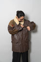 83AW C.P.COMPANY LEATHER HUNTING JACKET