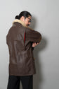 83AW C.P.COMPANY LEATHER HUNTING JACKET