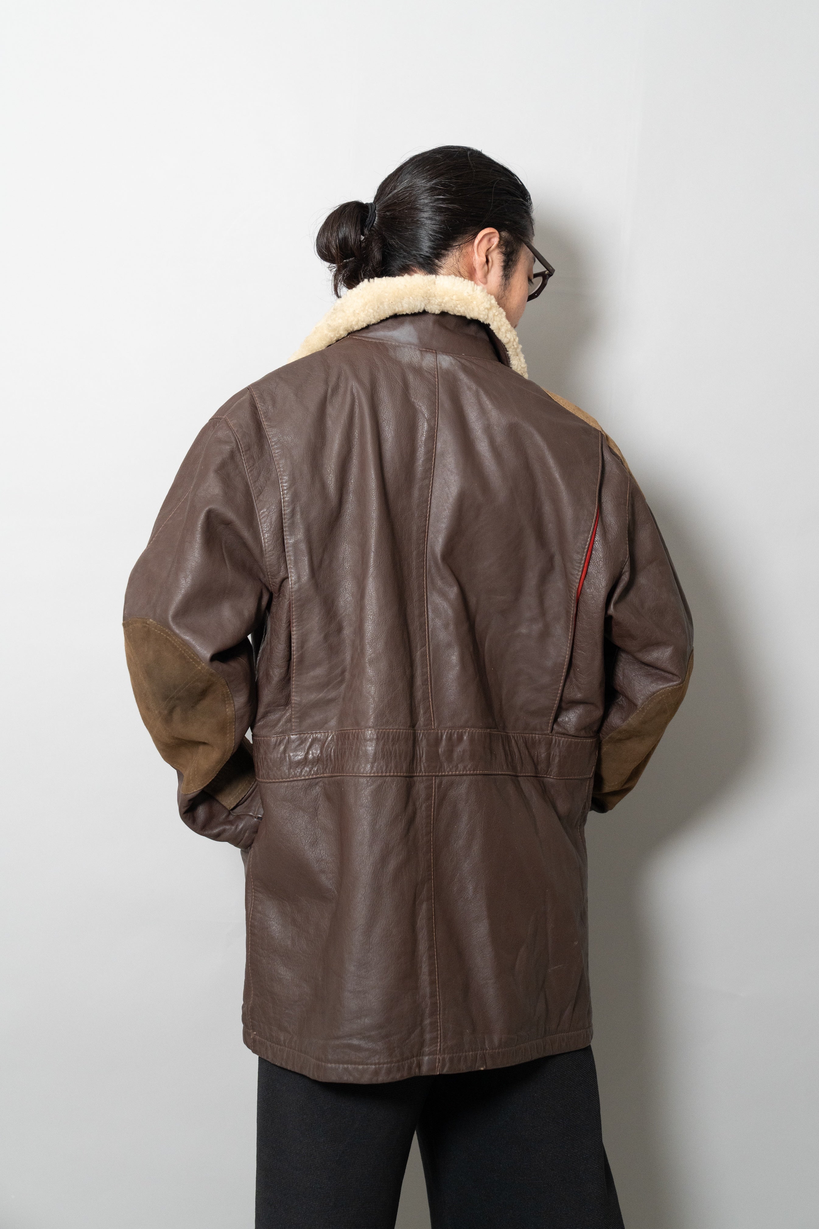 83AW C.P.COMPANY LEATHER HUNTING JACKET – Maison ma Manière