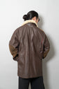 83AW C.P.COMPANY LEATHER HUNTING JACKET