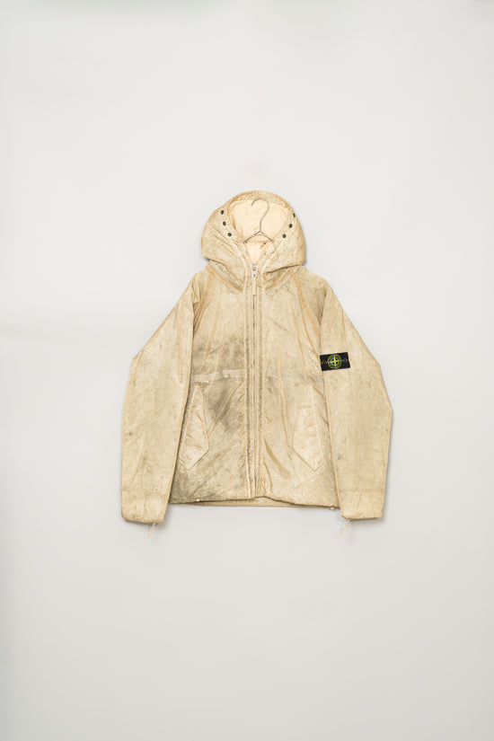 2001AW STONE ISLAND MONOFILAMENT HOODED PADDED JACKET Designed by Paul Harvey