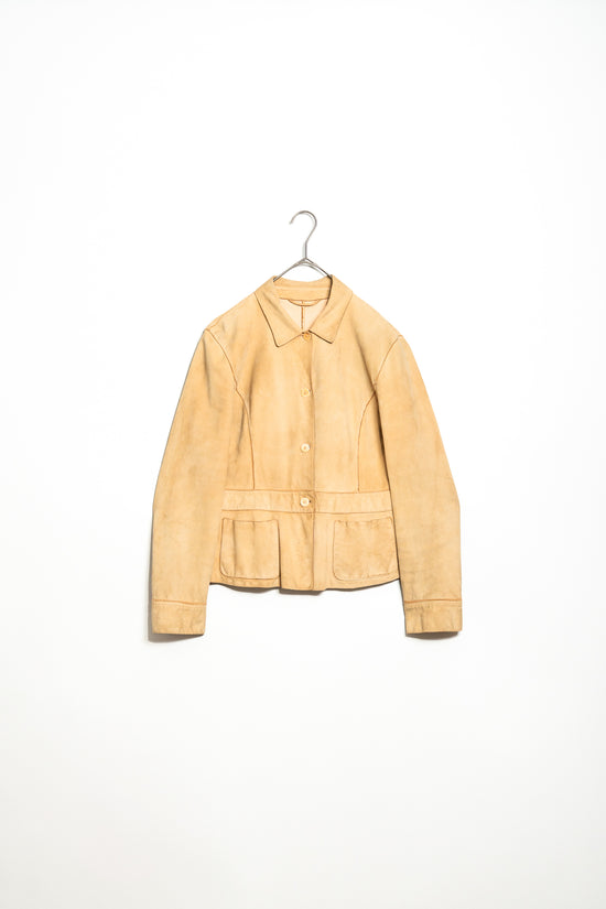malo Nubuck Leather Jacket