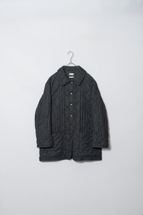 HERMES by Martin margiela Paddock COAT Black 42