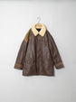 83AW C.P.COMPANY LEATHER HUNTING JACKET