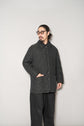 HERMES by Martin margiela Paddock COAT Black 42