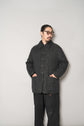 HERMES by Martin margiela Paddock COAT Black 42