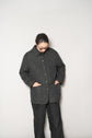 HERMES by Martin margiela Paddock COAT Black 42
