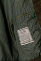 1990s FACONNABLE Leather Sleeve Flight Jacket