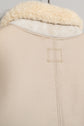 C.P.Company 2006AW Shearling Collar White Leather Jacket
