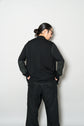HERMES MADE IN ITARY ELBOW PATCH WOOL DOUBLE ZIP DRIVERS KNIT